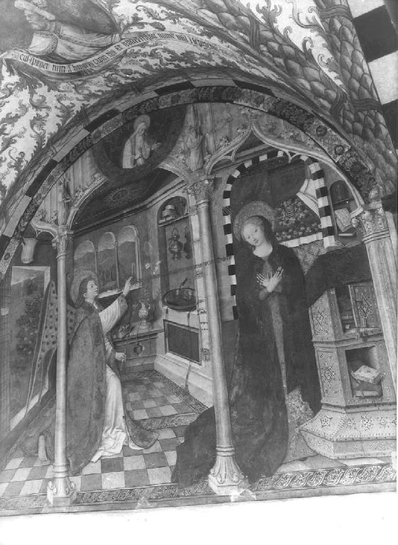 ANNUNCIAZIONE (dipinto, opera isolata) di Giusto d'Alemagna (metà sec. XV)