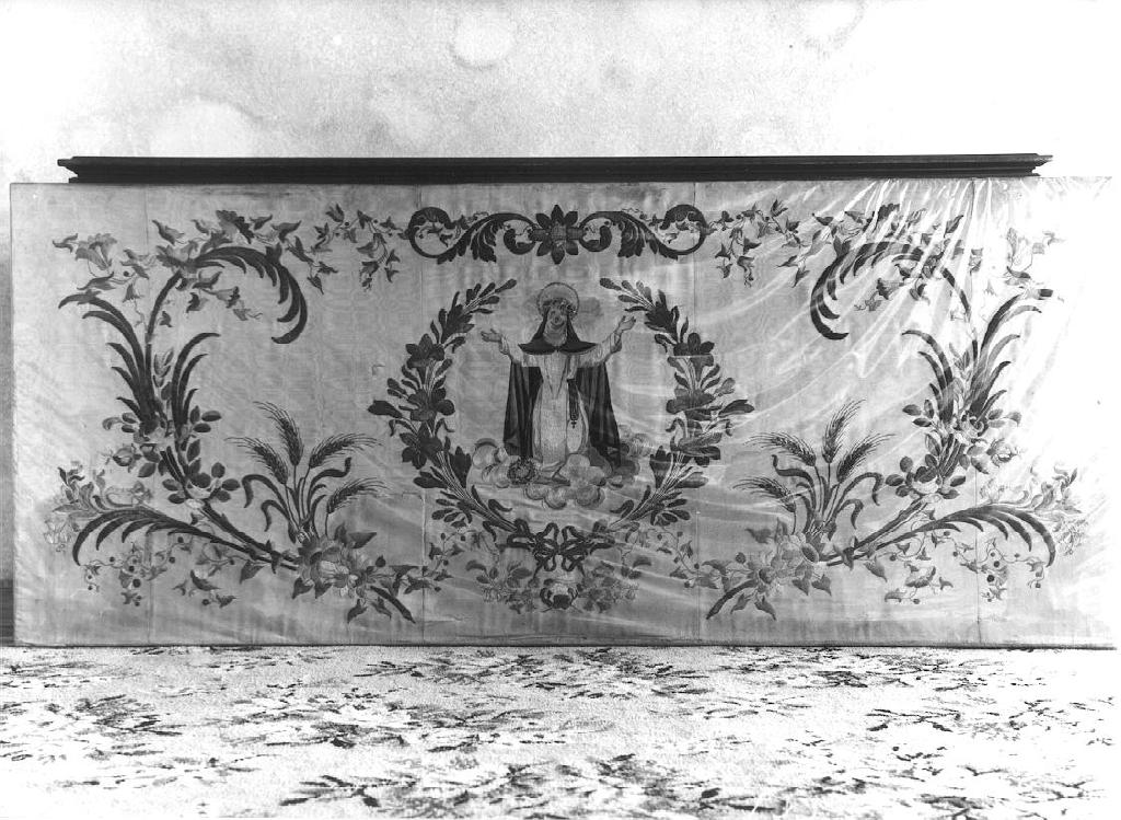 SANTA ROSA DA LIMA (paliotto, opera isolata) - manifattura ligure (metà sec. XVIII)