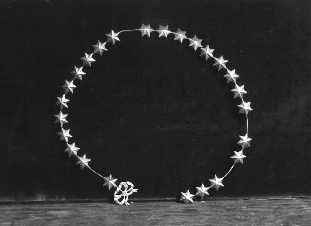 aureola di statua, opera isolata - PRODUZIONE LIGURE (secc. XVIII/ XIX)