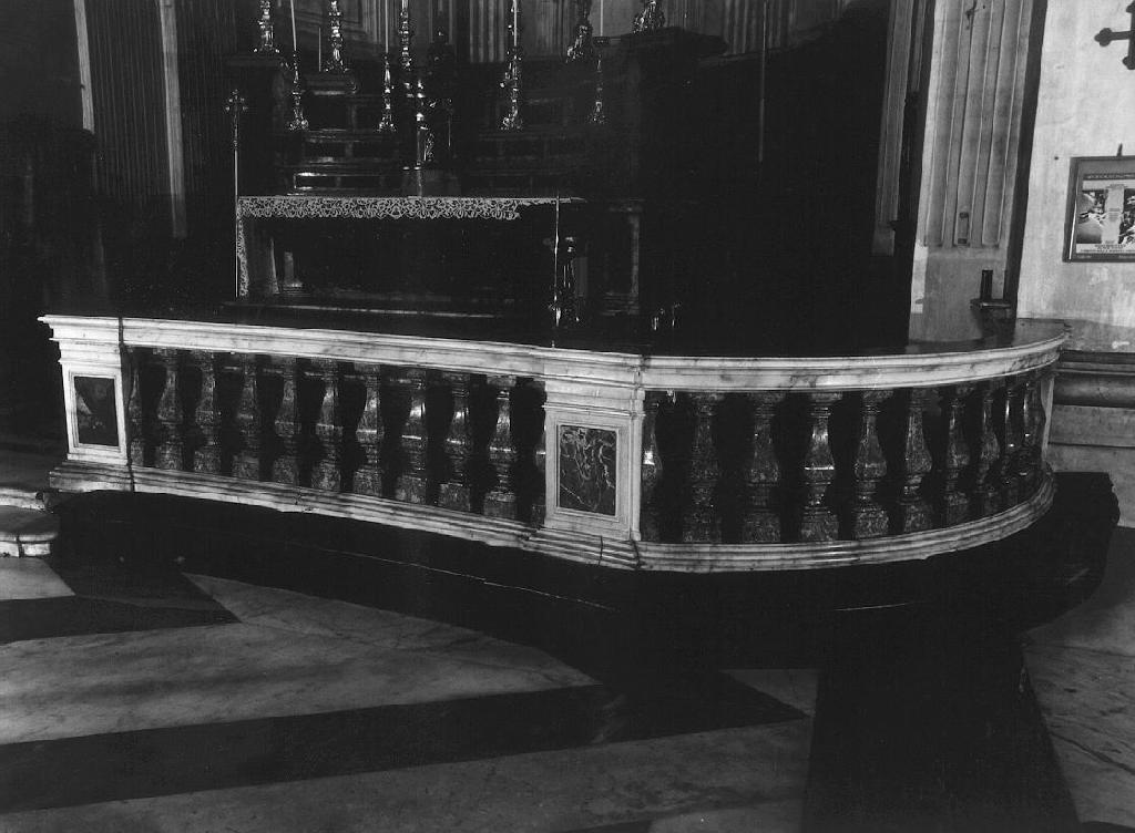 balaustrata, opera isolata di Solaro Daniello (fine sec. XVII)