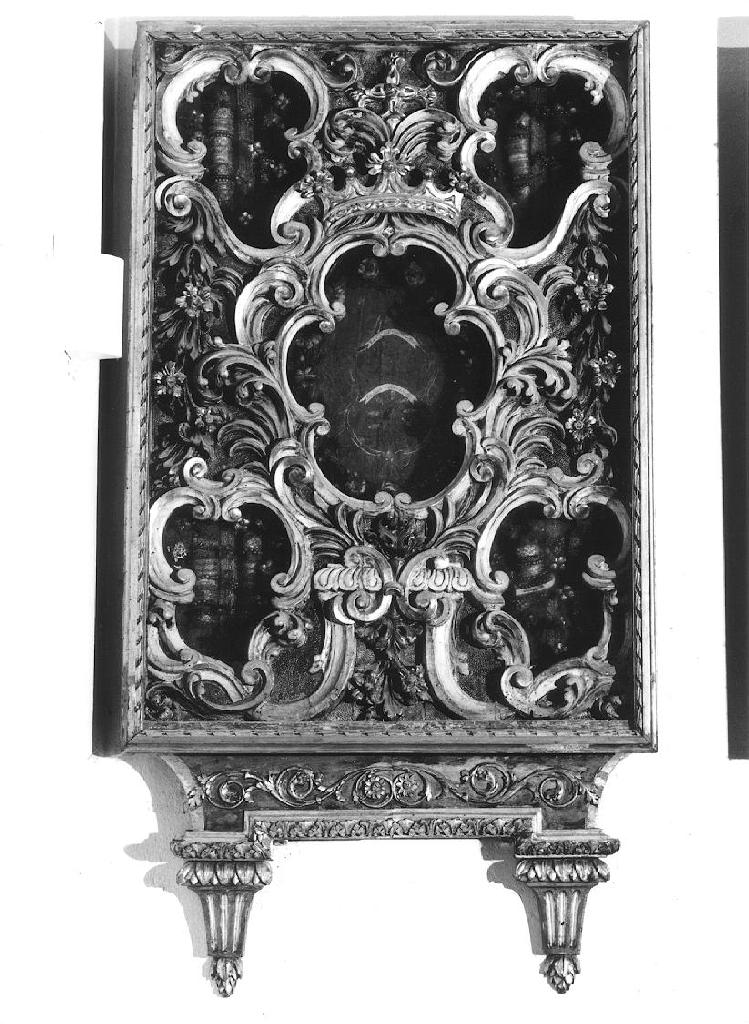 reliquiario, serie - PRODUZIONE LIGURE (seconda metà sec. XVIII, sec. XIX)
