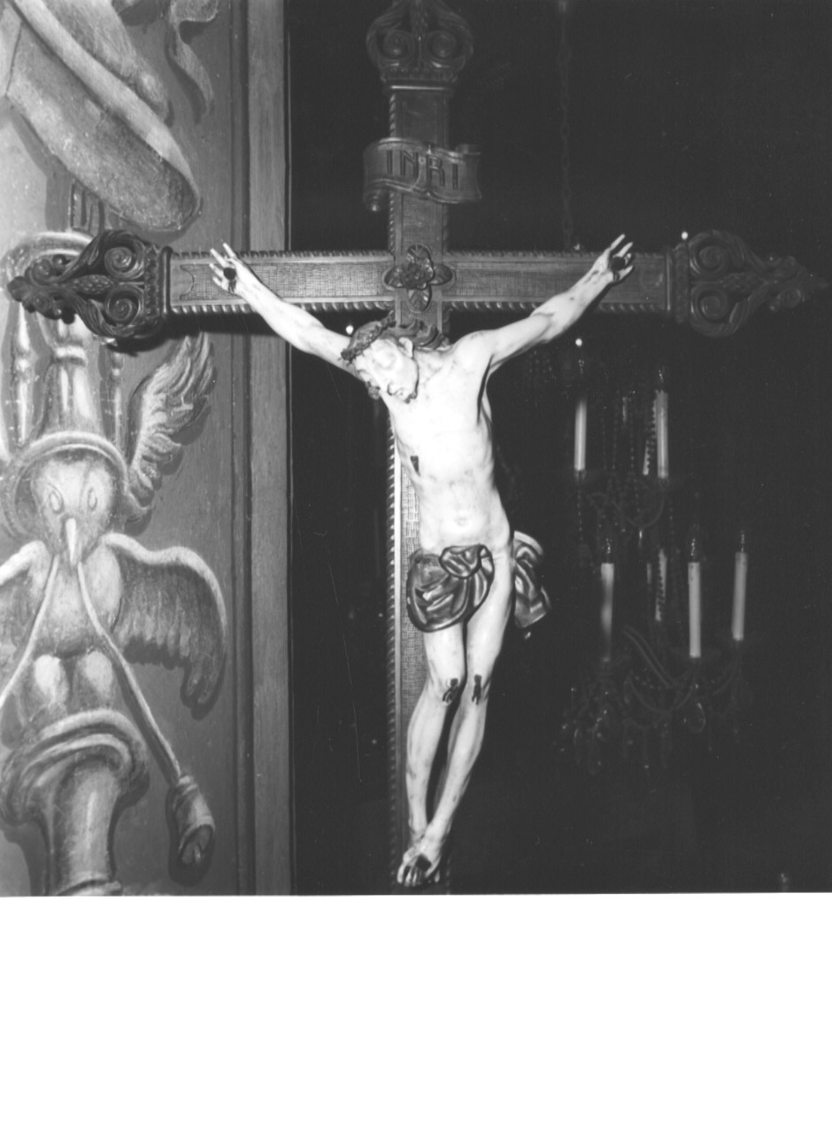 Cristo crocifisso (crocifisso, opera isolata) - ambito ligure (secondo quarto sec. XX)