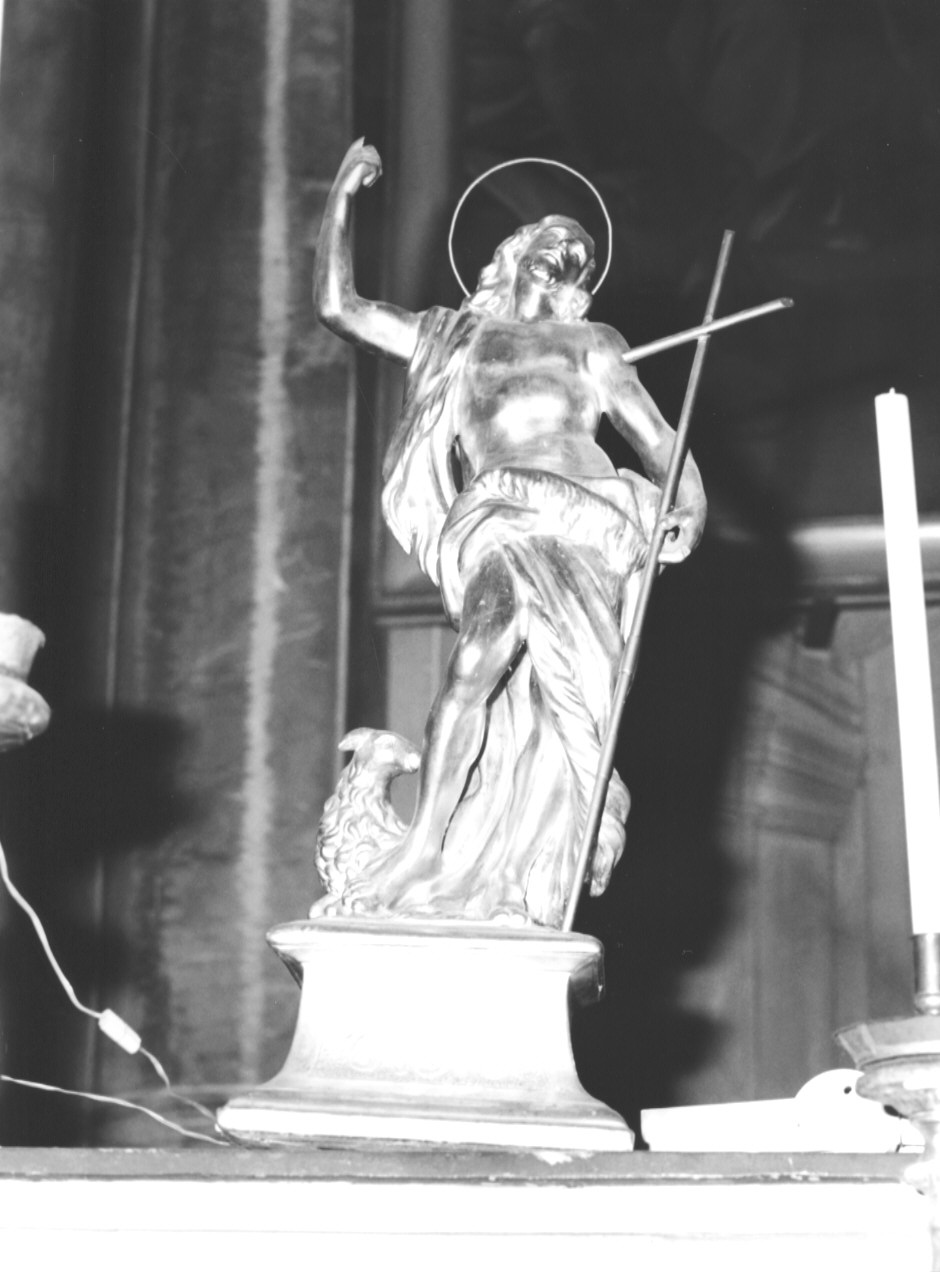 SAN GIOVANNI BATTISTA (statuetta, opera isolata) - ambito ligure (ultimo quarto sec. XVIII)