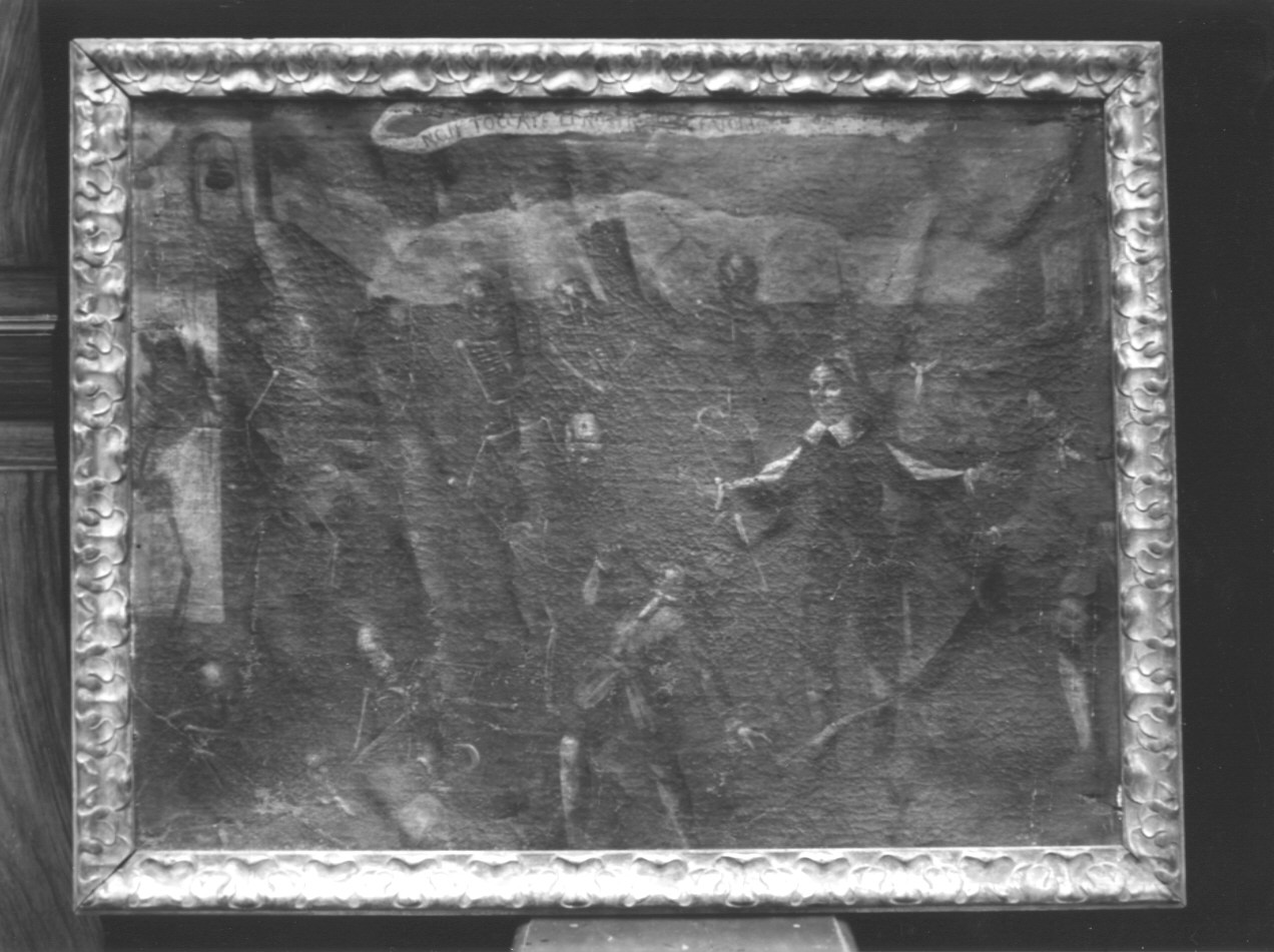 Scena campestre con figure (dipinto, opera isolata) - bottega ligure (primo quarto sec. XVII)