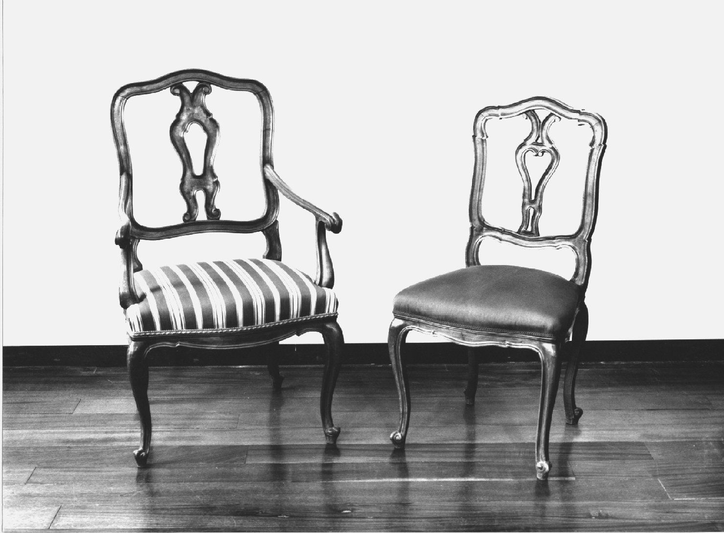 sedia, serie - ambito genovese (sec. XVIII)