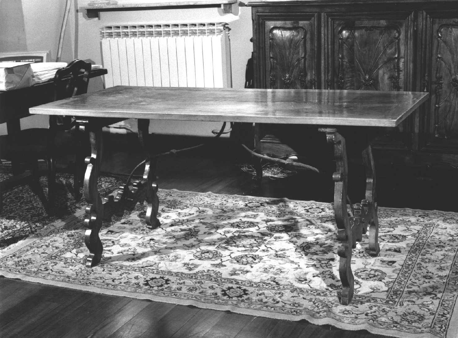 tavolo, opera isolata - ambito italiano (seconda metà sec. XVIII)