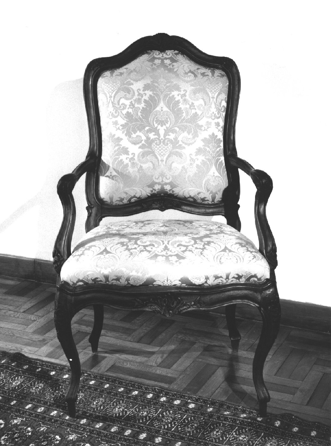 poltrona, opera isolata - ambito ligure (terzo quarto sec. XVIII)