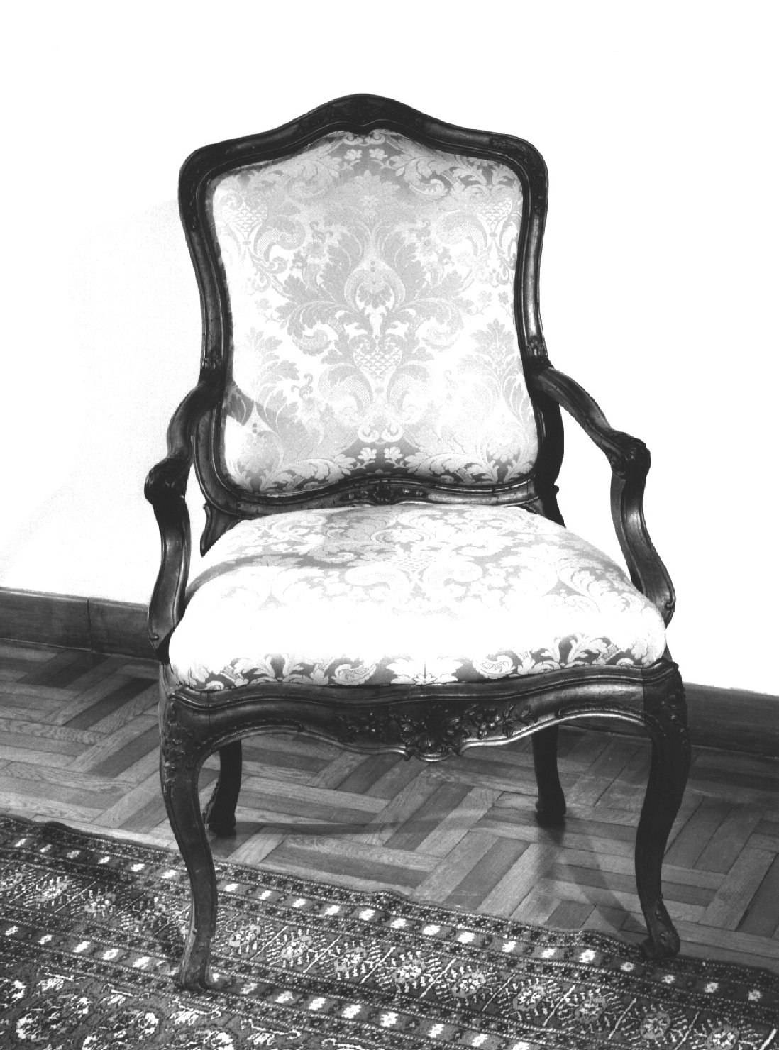 poltrona, opera isolata - ambito ligure (terzo quarto sec. XVIII)