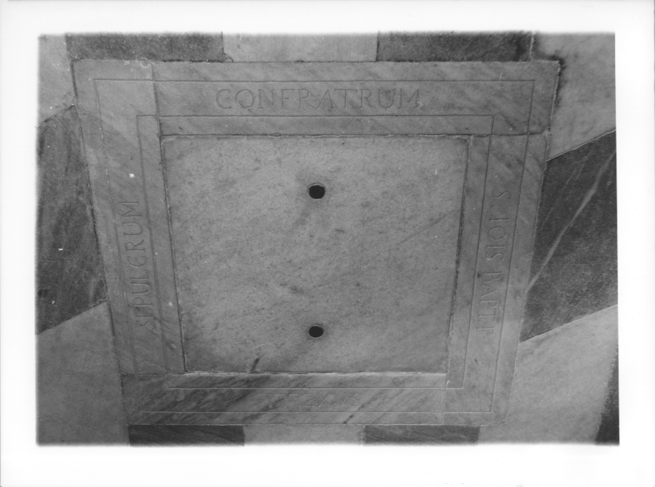 lastra tombale, opera isolata - ambito ligure (seconda metà sec. XVIII)