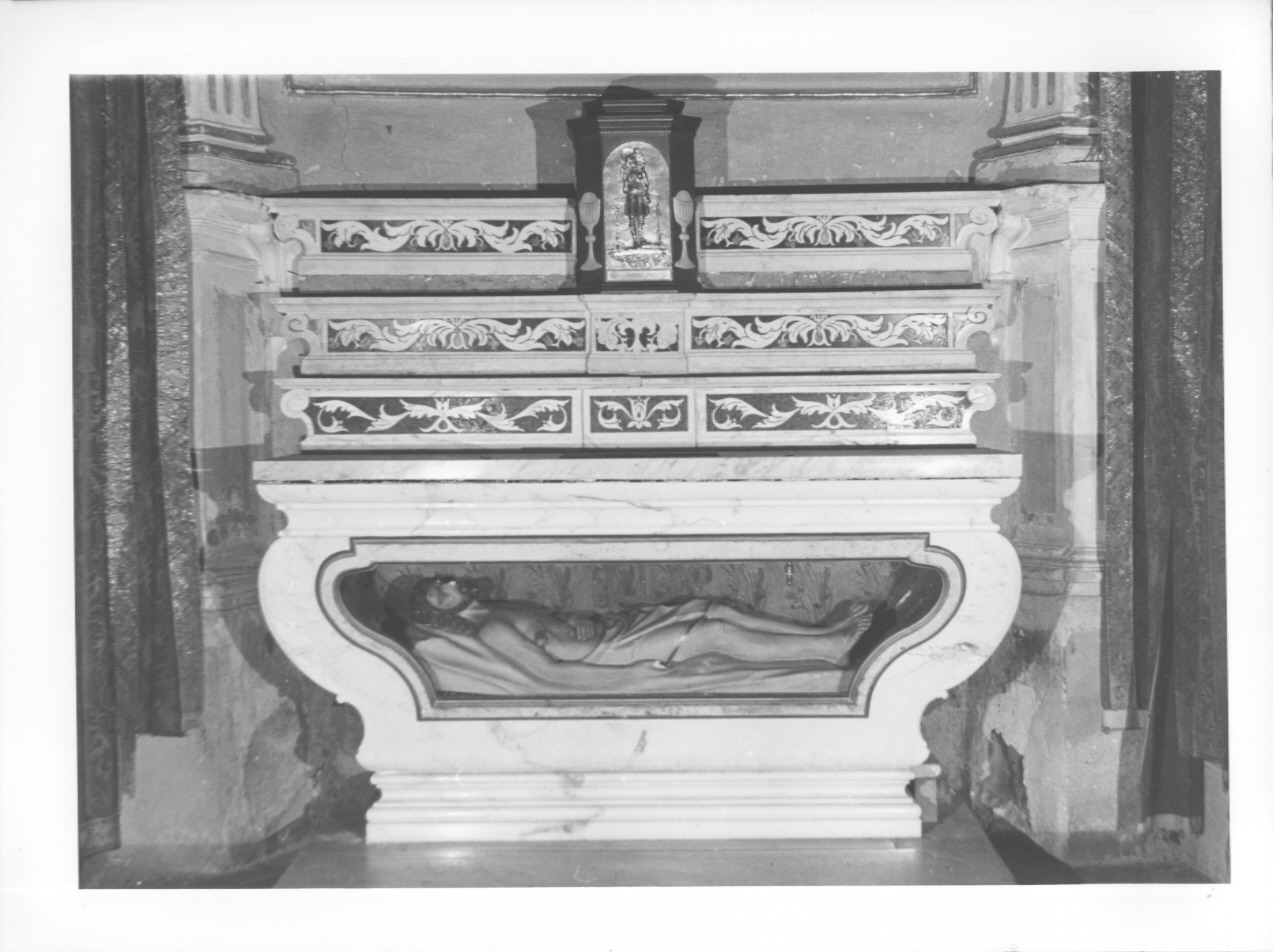 altare, opera isolata - ambito ligure (seconda metà sec. XVIII)