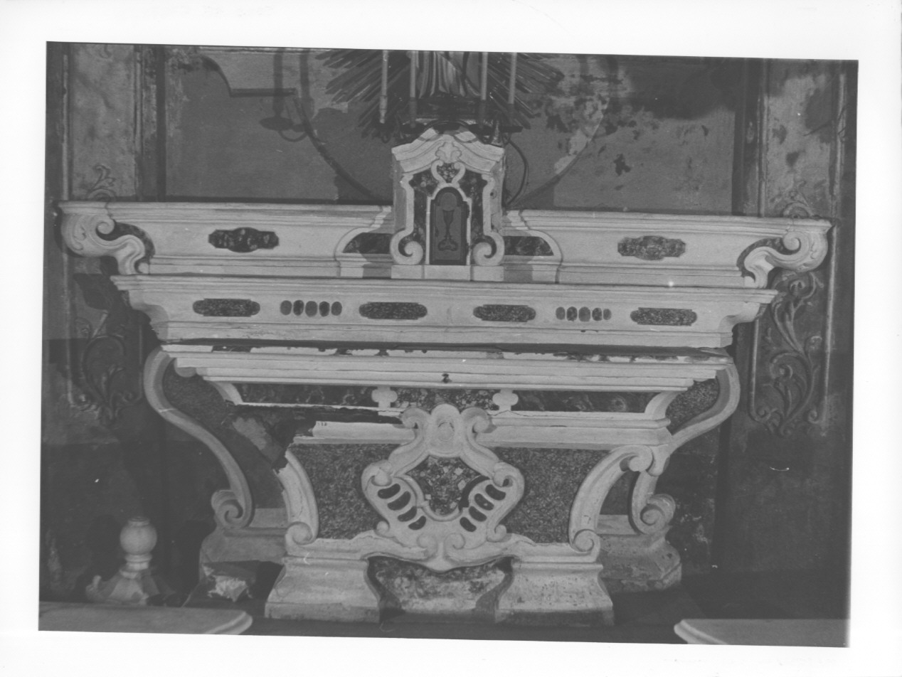 altare, opera isolata - ambito ligure (sec. XIX)