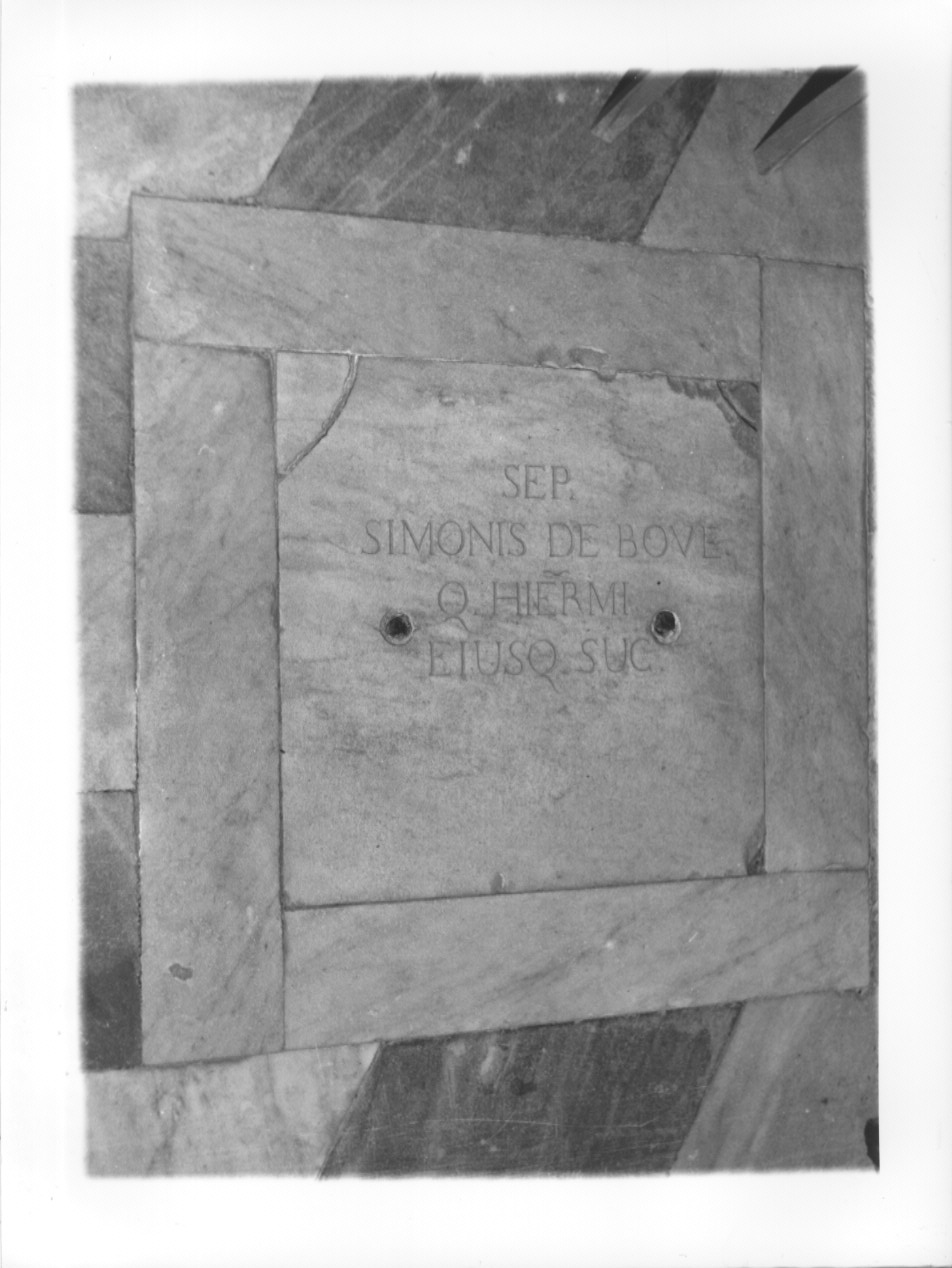 lastra tombale, opera isolata - ambito ligure (seconda metà sec. XVIII)