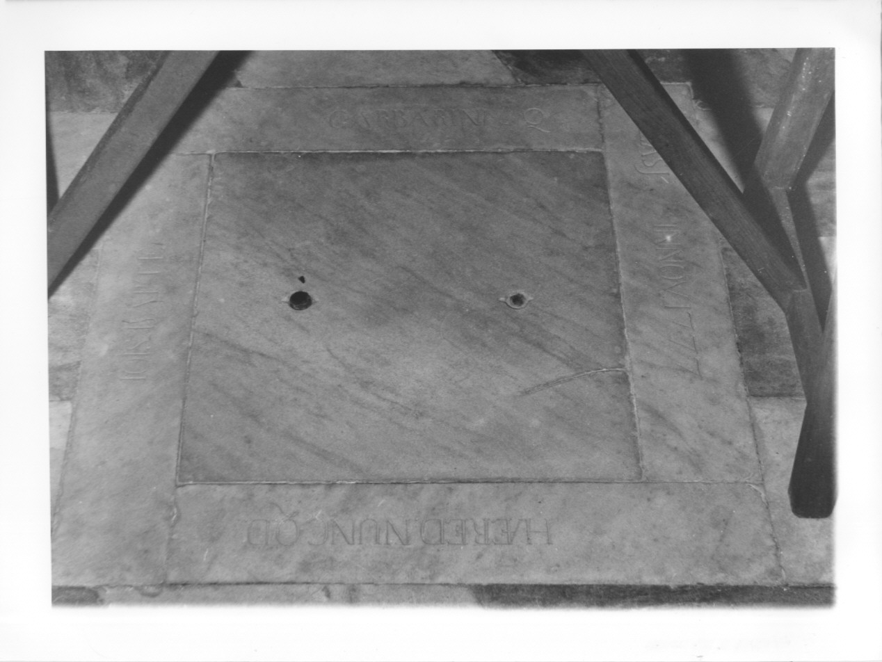 lastra tombale, opera isolata - ambito ligure (ultimo quarto sec. XVIII)