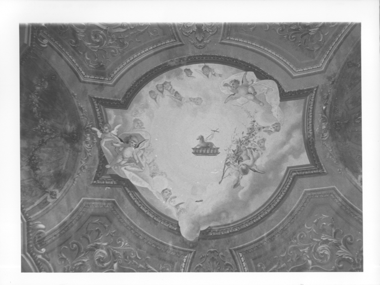 AGNUS DEI (dipinto, ciclo) di Orgero Carlo (ultimo quarto sec. XIX)