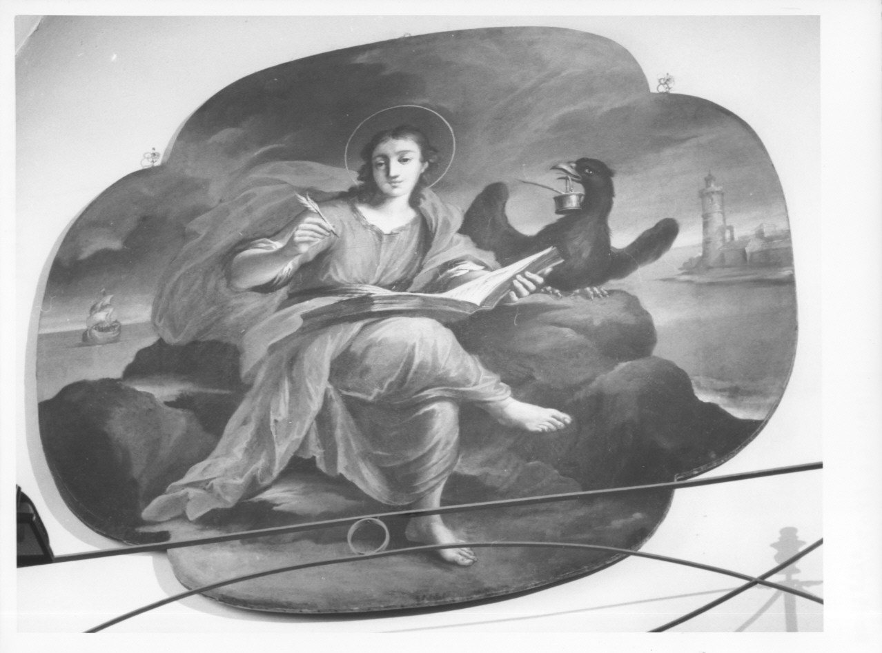 SAN GIOVANNI EVANGELISTA (dipinto, opera isolata) di Ratti Giovanni Agostino (prima metà sec. XVIII)