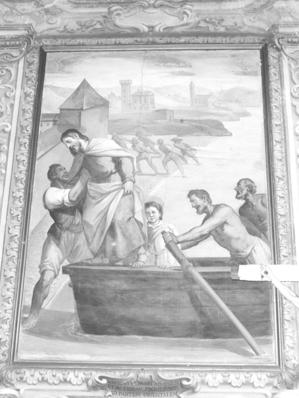 I SANTI NAZARIO E CELSO APPRODANO SULLA COSTA LIGURE (dipinto, opera isolata) di Tavarone Lazzaro detto Bisaccione (secondo quarto sec. XVII)