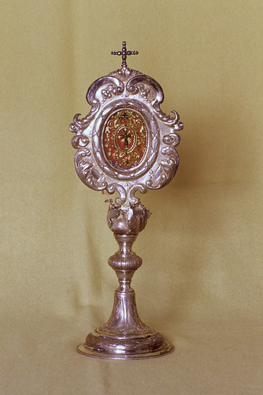 reliquiario - a ostensorio, opera isolata - PRODUZIONE GENOVESE (ultimo quarto sec. XVIII)