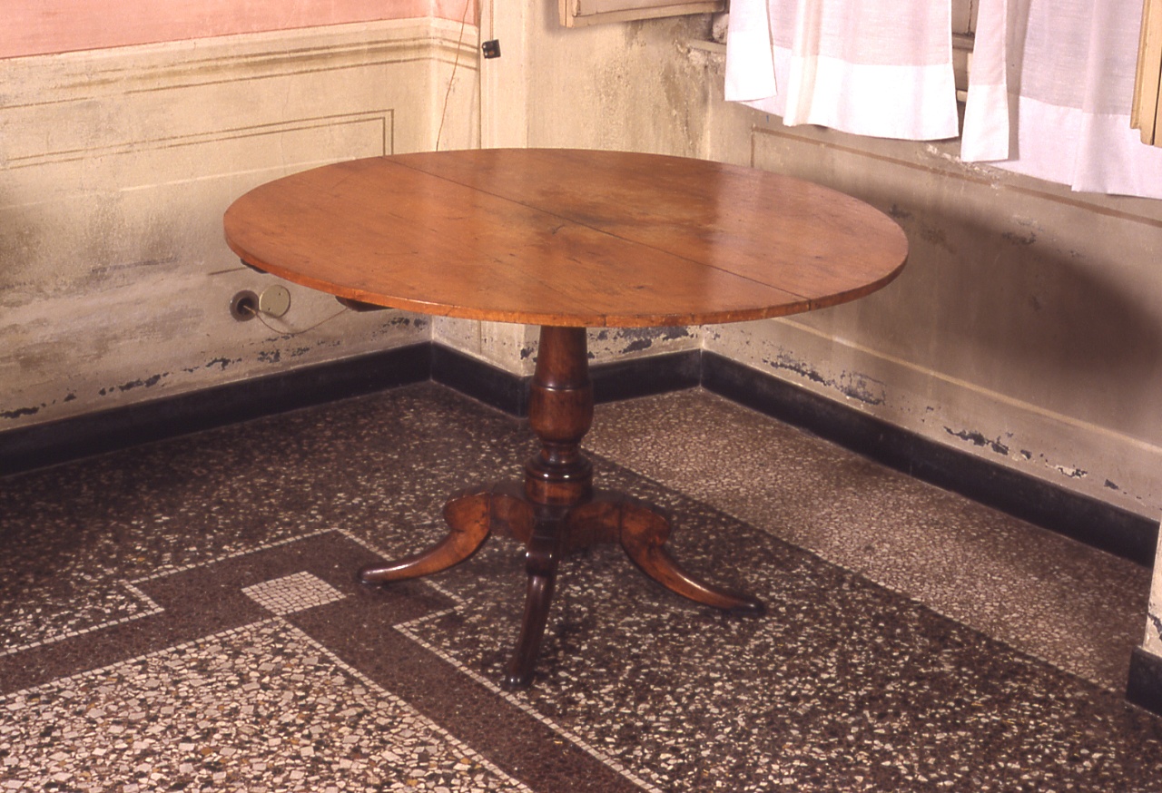 tavolo, opera isolata - manifattura ligure (seconda metà sec. XVIII)