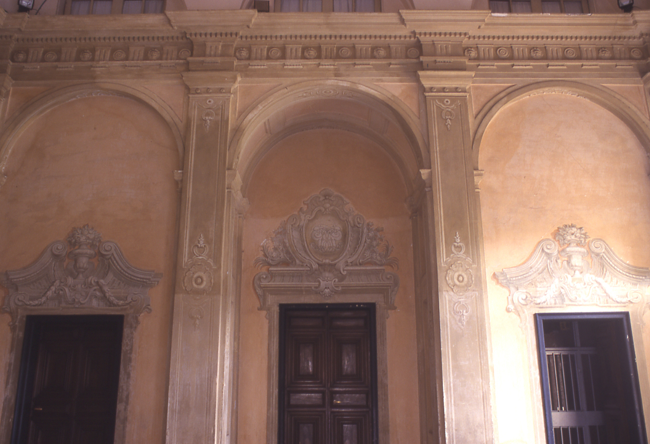 Architettura illusionistica (dipinto, opera isolata) - ambito ligure (primo quarto, metà sec. XVII, sec. XVIII)