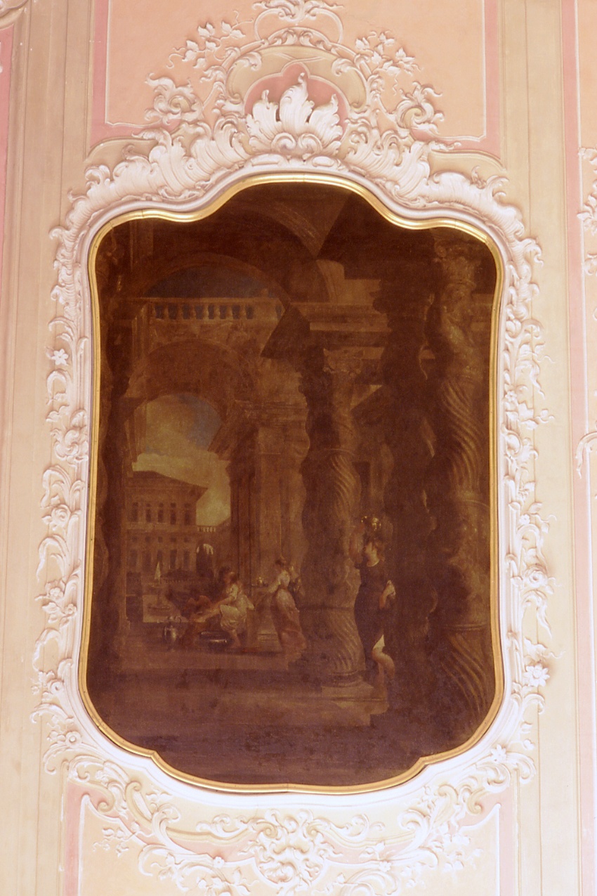 BETHSABEA AL BAGNO (dipinto, ciclo) - ambito ligure (primo quarto sec. XVIII)