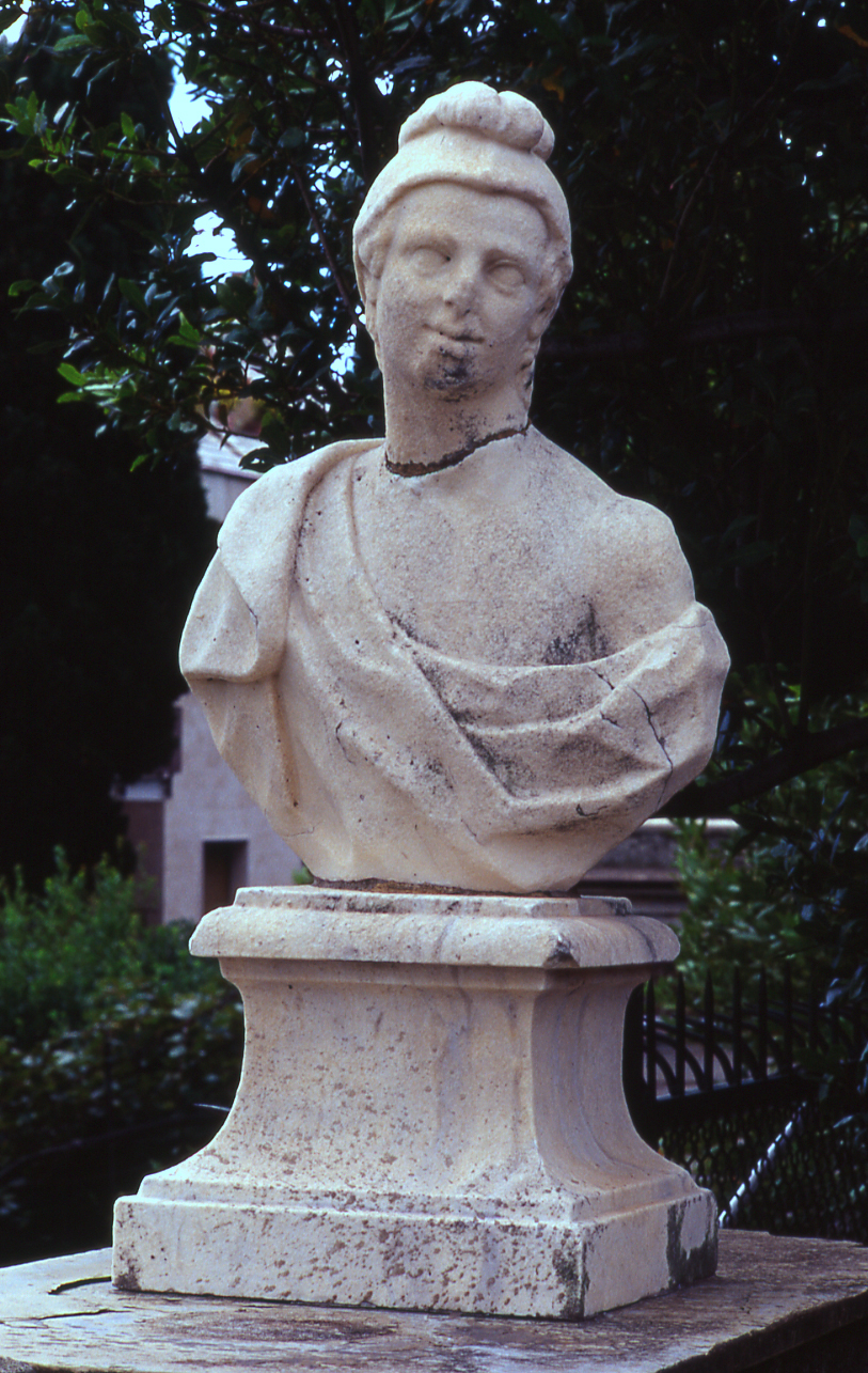 BUSTO FEMMINILE (busto, serie) - ambito genovese (seconda metà sec. XIX)