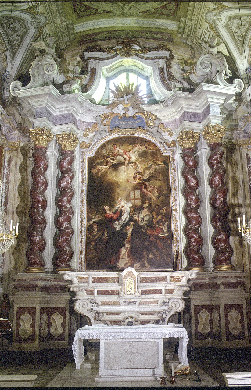 altare maggiore, opera isolata - ambito ligure (secc. XVII/ XVIII)