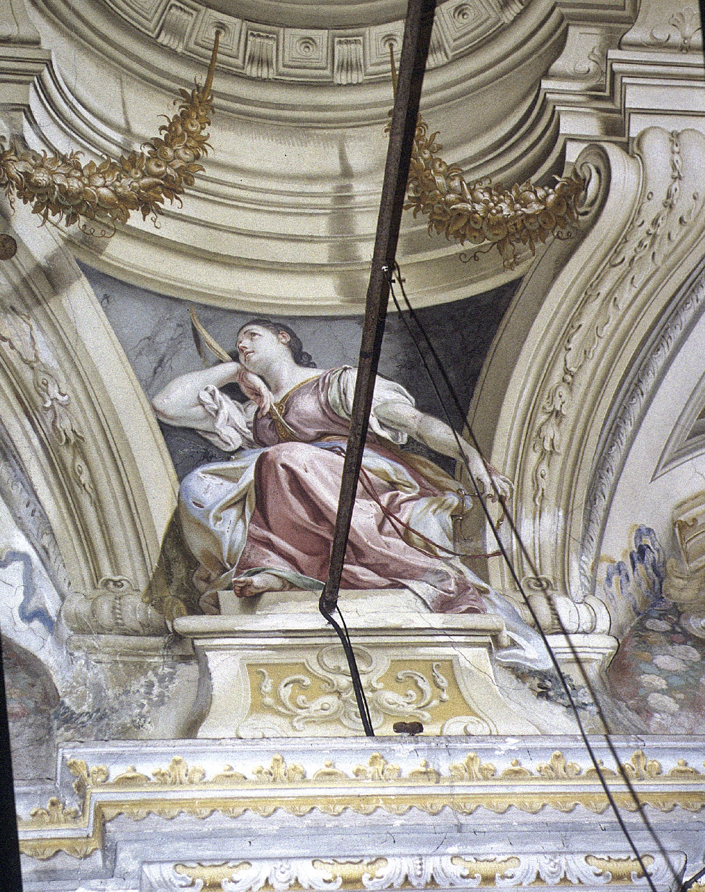 TEMPERANZA (dipinto, elemento d'insieme) di Rossi Nicolò (seconda metà sec. XVIII)