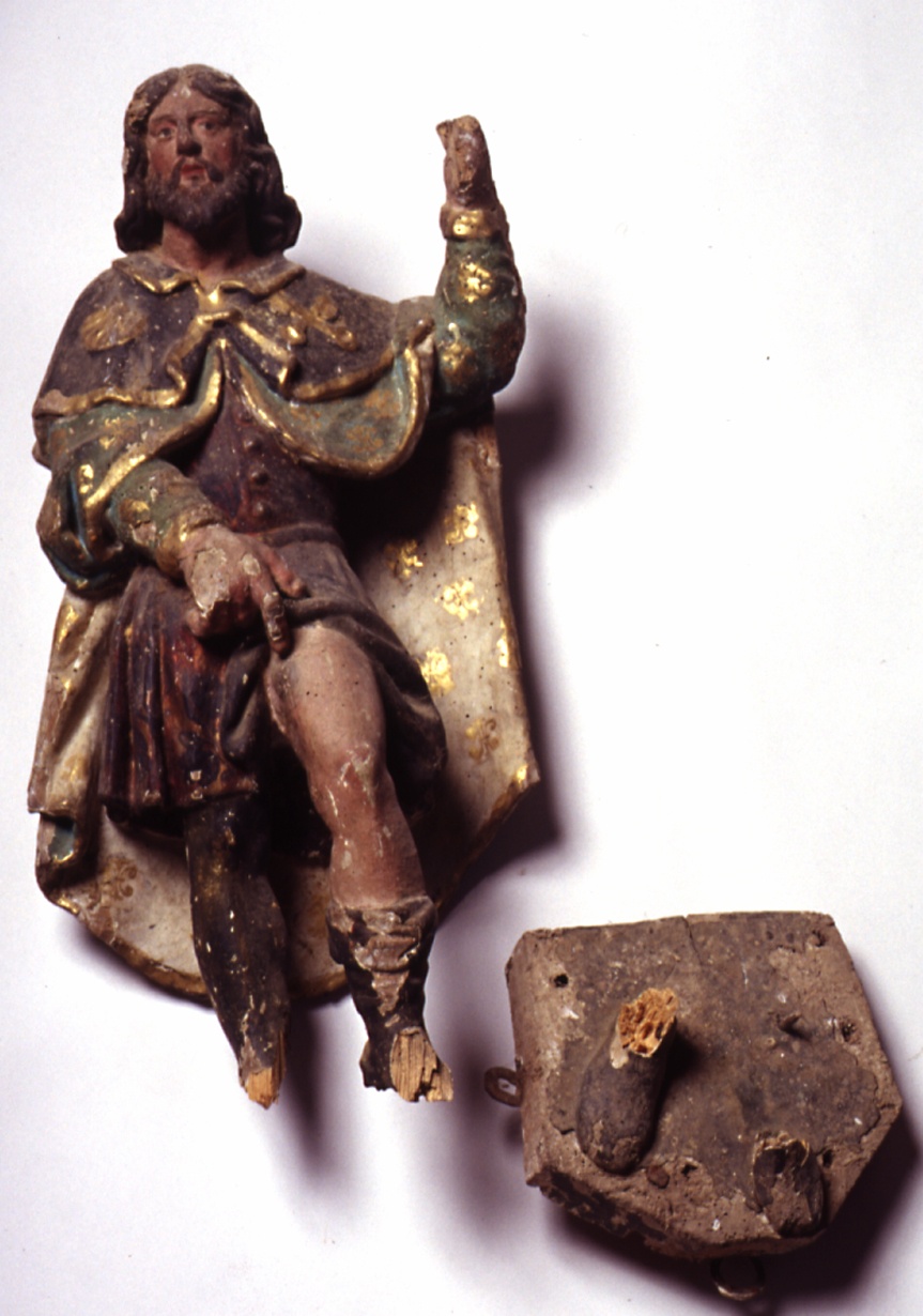 SAN ROCCO (statua, opera isolata) - ambito ligure (inizio sec. XVII)