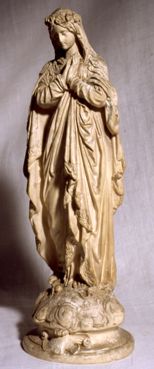IMMACOLATA CONCEZIONE (statuetta, opera isolata) - ambito ligure (sec. XIX)