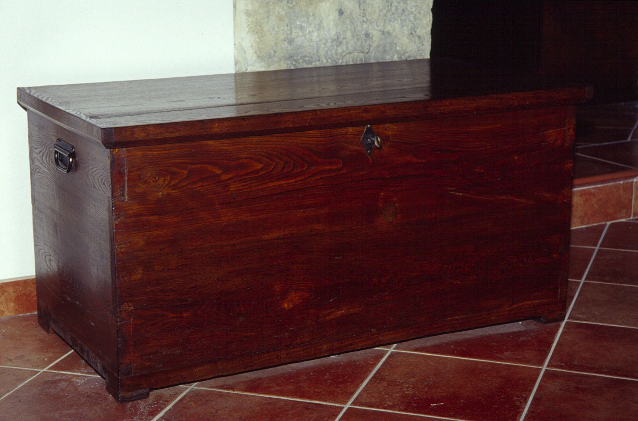 baule, opera isolata - PRODUZIONE LIGURE (seconda metà sec. XIX)