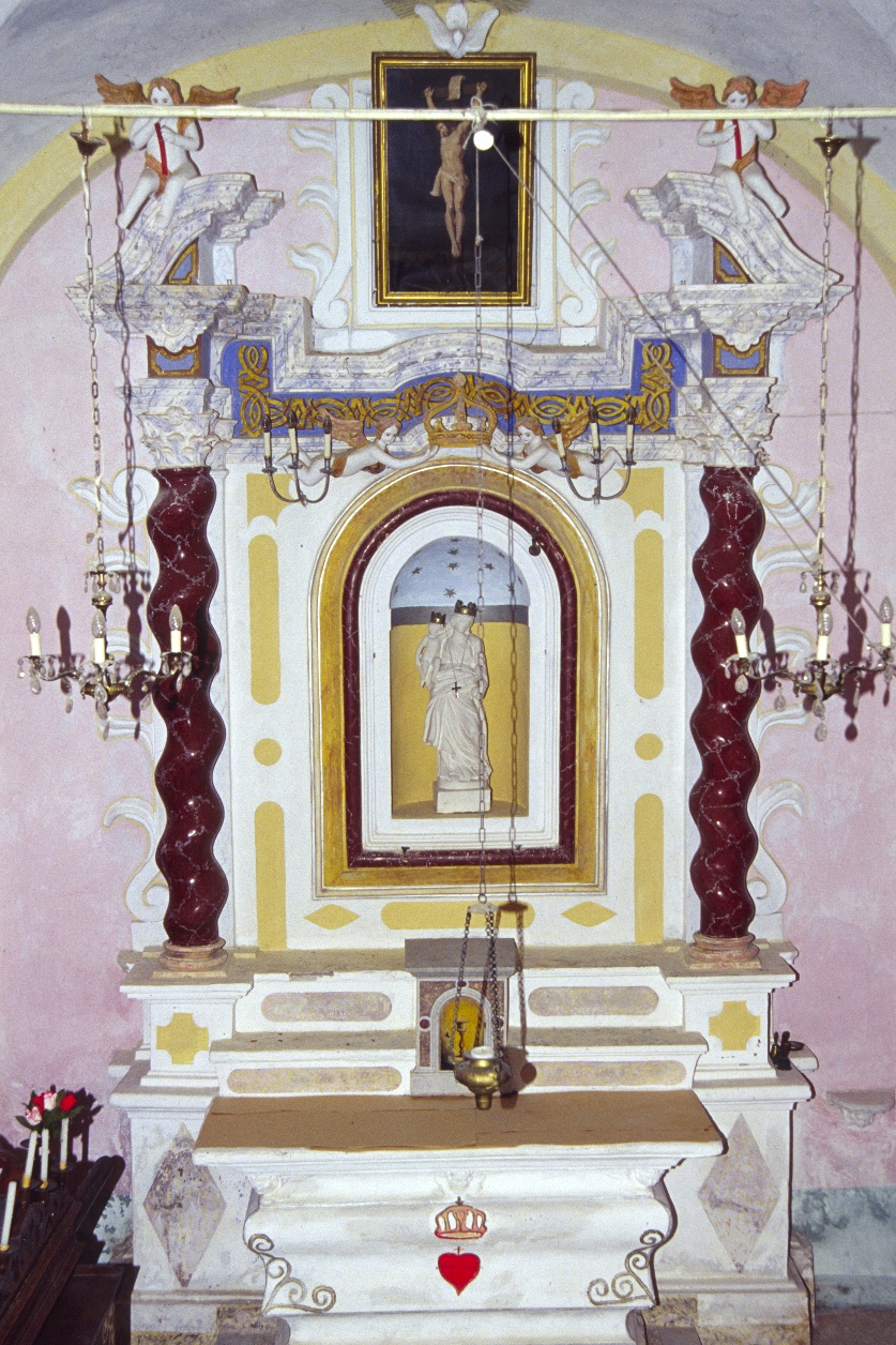 altare maggiore, opera isolata - bottega ligure (primo quarto sec. XIX)