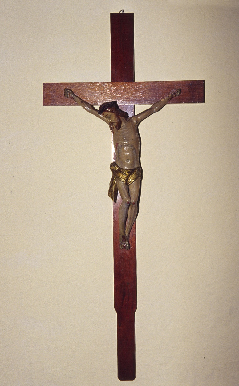 Cristo crocifisso (crocifisso, opera isolata) - ambito ligure (fine/inizio secc. XV/ XVI)