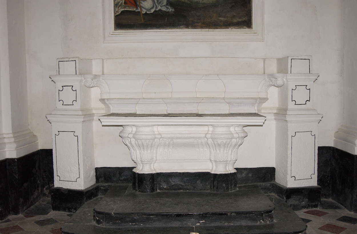 altare - a mensa, opera isolata - bottega ligure (prima metà sec. XIX)