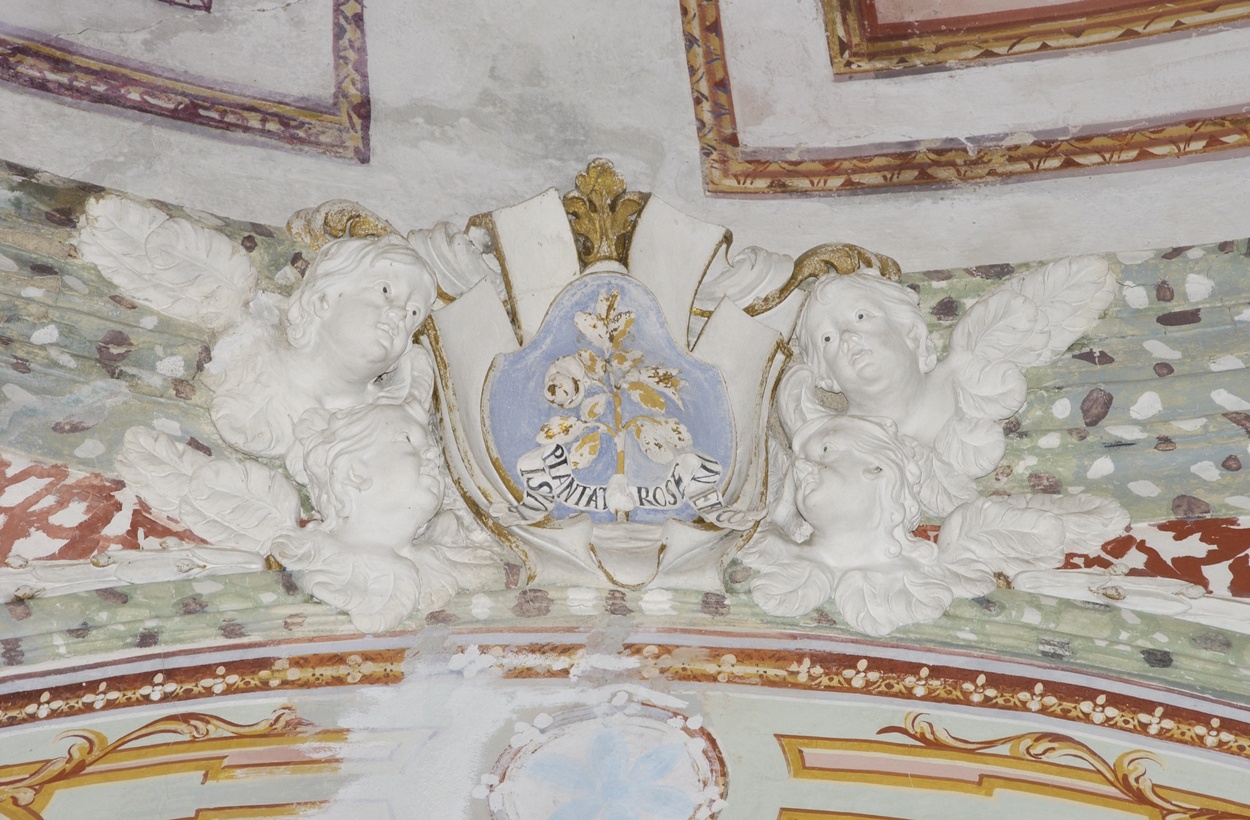 CHERUBINI (decorazione plastica, elemento d'insieme) - PRODUZIONE LIGURE (primo quarto sec. XIX)