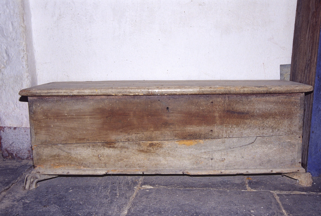 cassapanca, opera isolata - PRODUZIONE LIGURE (fine/inizio secc. XVII/ XVIII)