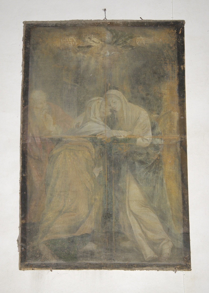 VISITAZIONE (dipinto, opera isolata) - ambito ligure (prima metà sec. XVIII)