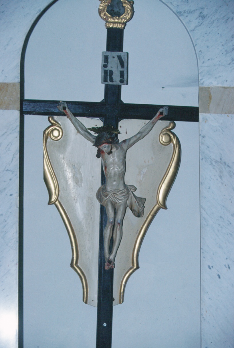 Cristo Crocifisso (crocifisso, opera isolata) - ambito ligure (metà sec. XVIII)