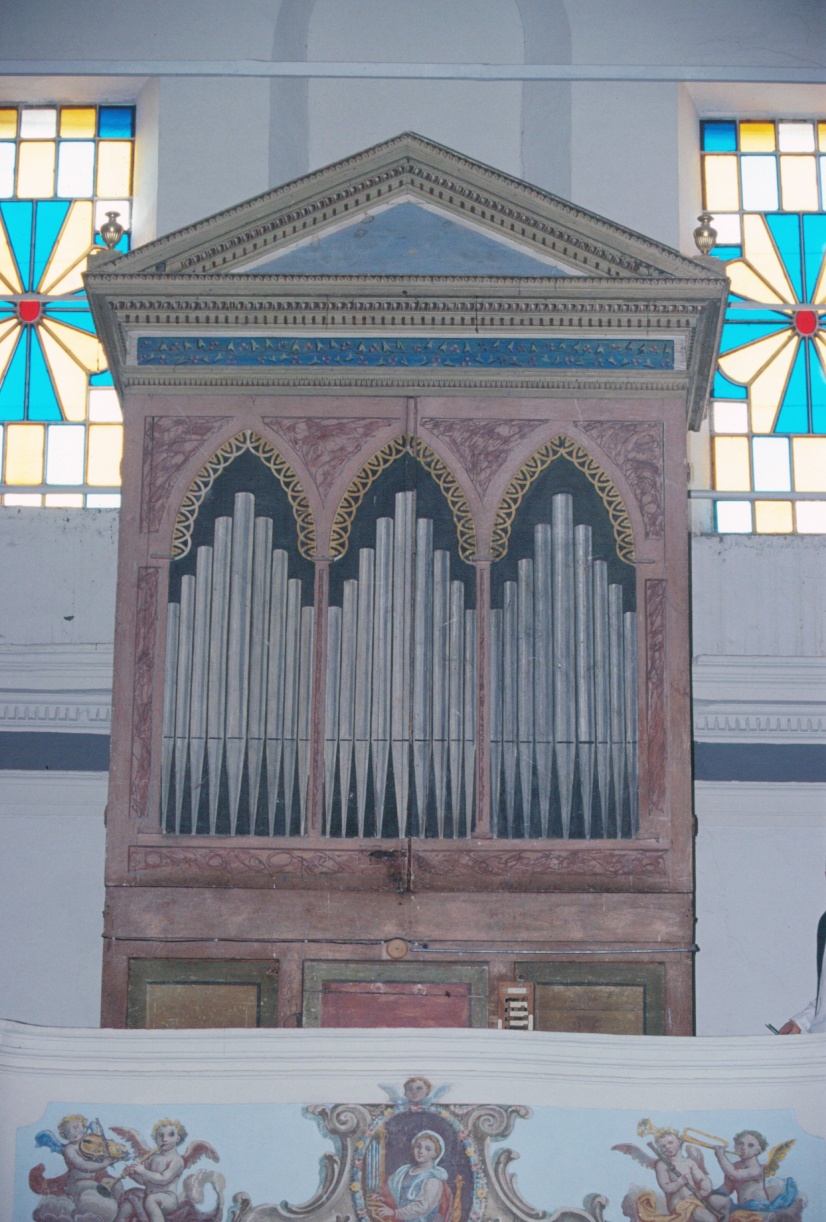 cassa d'organo, opera isolata - ambito ligure (ultimo quarto sec. XVIII)