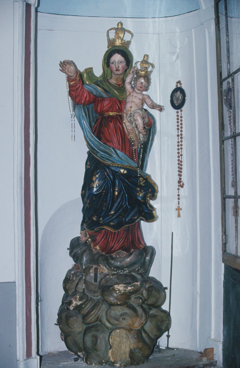 Madonna del Rosario (statua, opera isolata) - ambito ligure (fine/inizio secc. XVIII/ XIX)