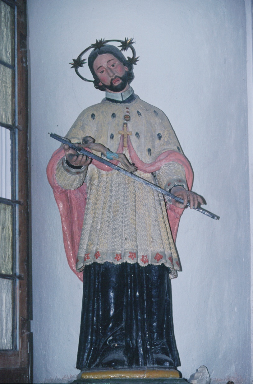 San Luigi Gonzaga (statua, opera isolata) - ambito ligure (seconda metà sec. XVII)