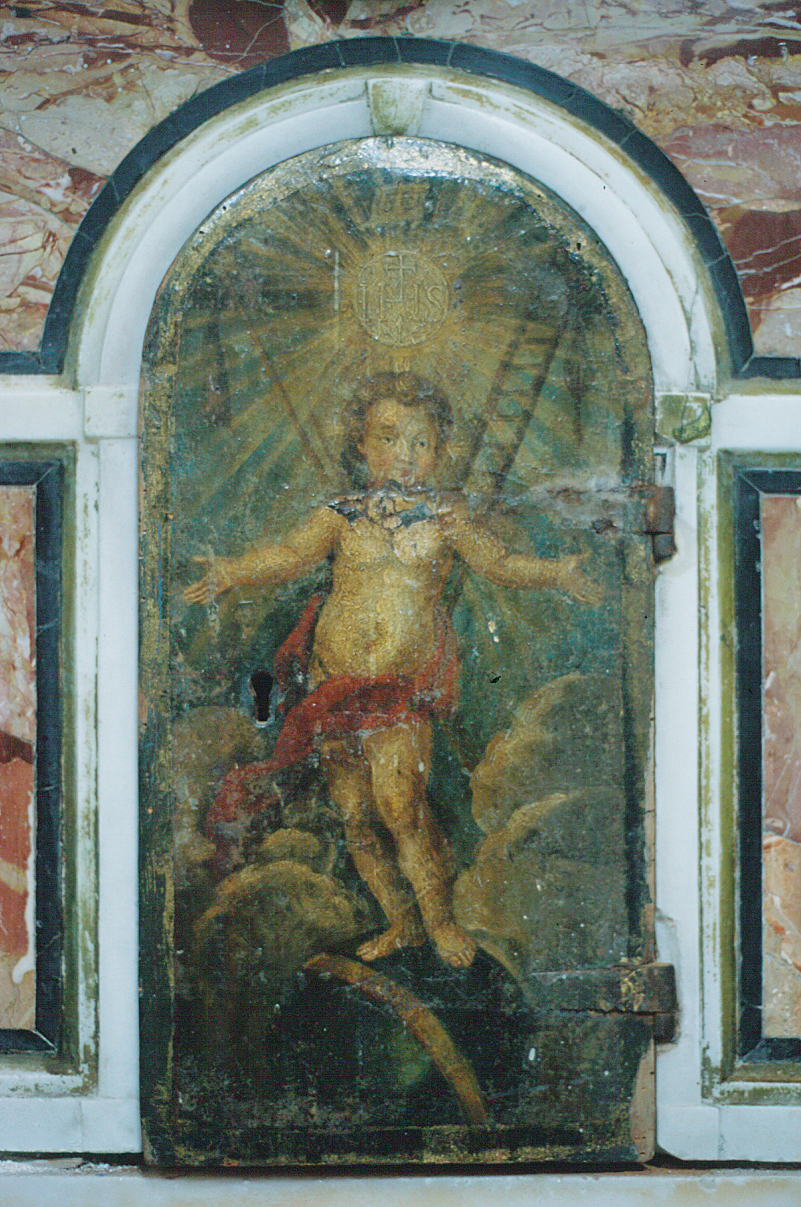 sportello di tabernacolo, opera isolata - ambito ligure (seconda metà sec. XVIII)