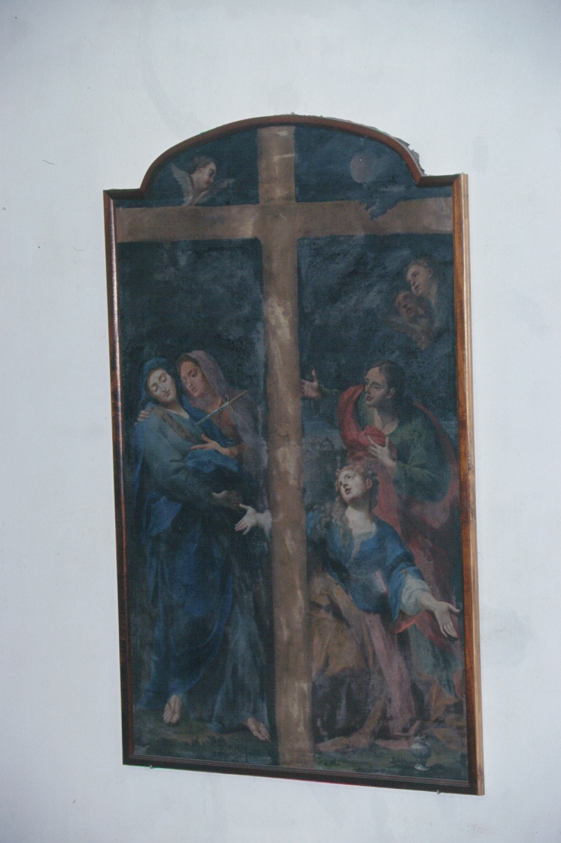 Crocifissione (dipinto, opera isolata) - ambito ligure (prima metà sec. XVIII)