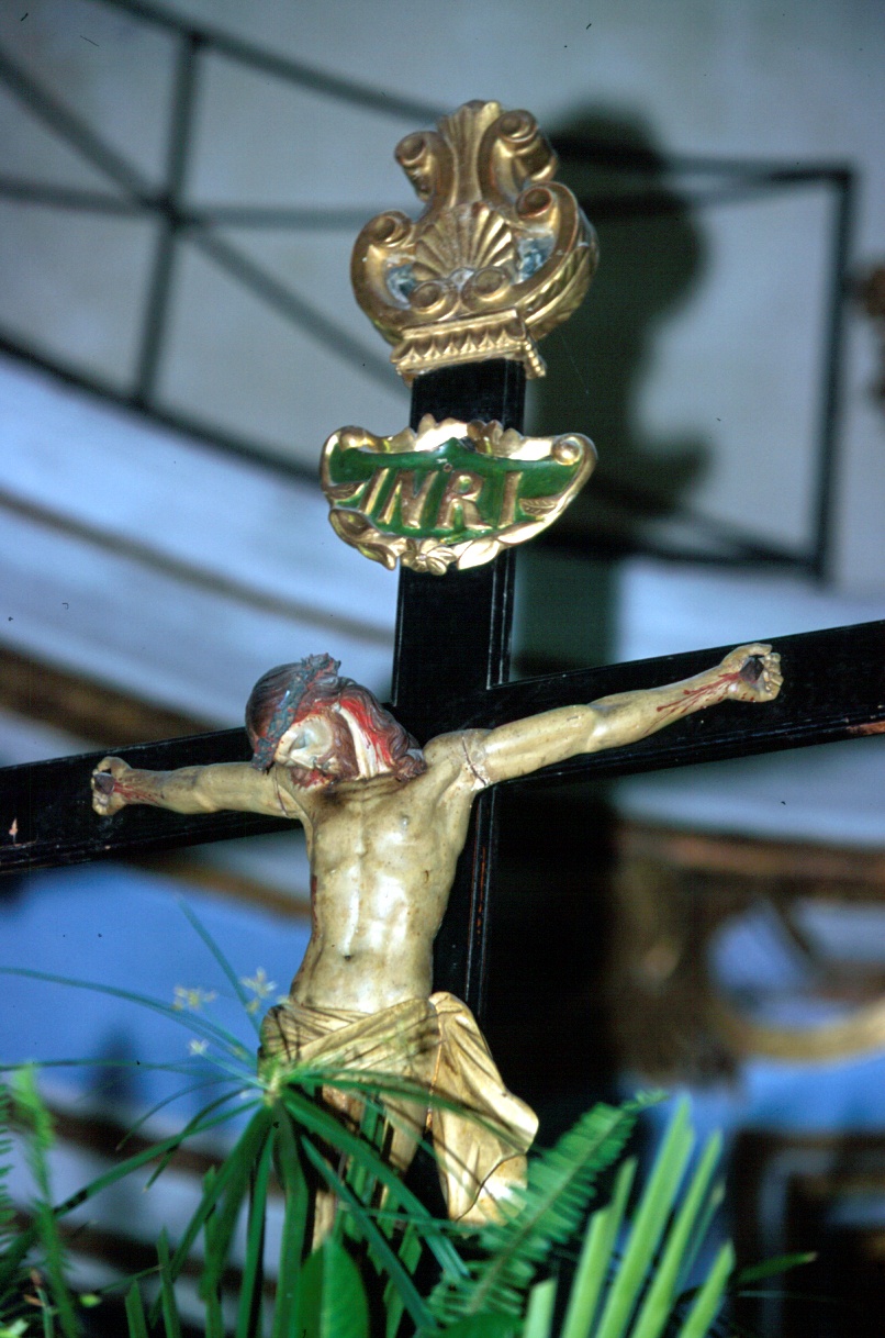 Cristo crocifisso (crocifisso, opera isolata) - ambito ligure (sec. XVIII)