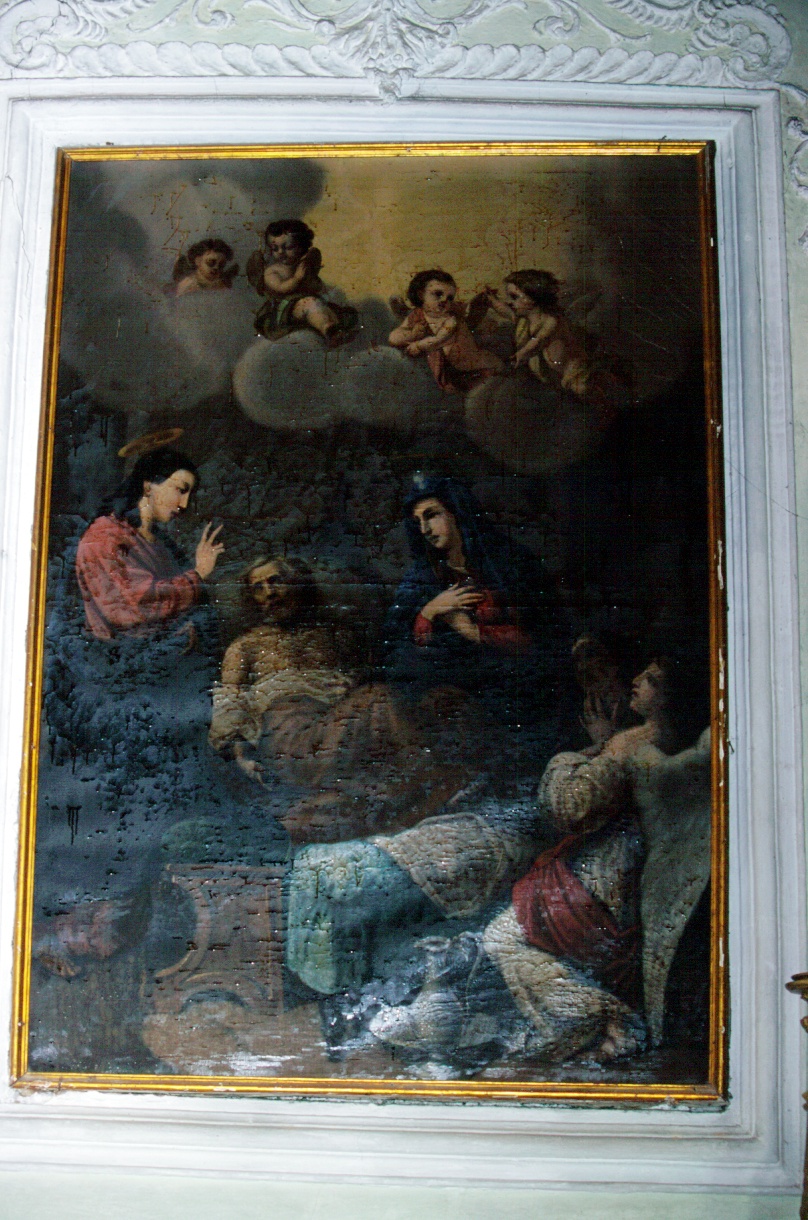 Morte di San Giuseppe (dipinto, opera isolata) - ambito ligure (seconda metà sec. XVIII)