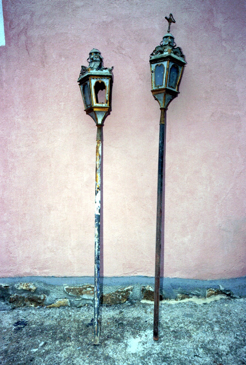 lanterna processionale, serie - ambito ligure (fine sec. XVIII)