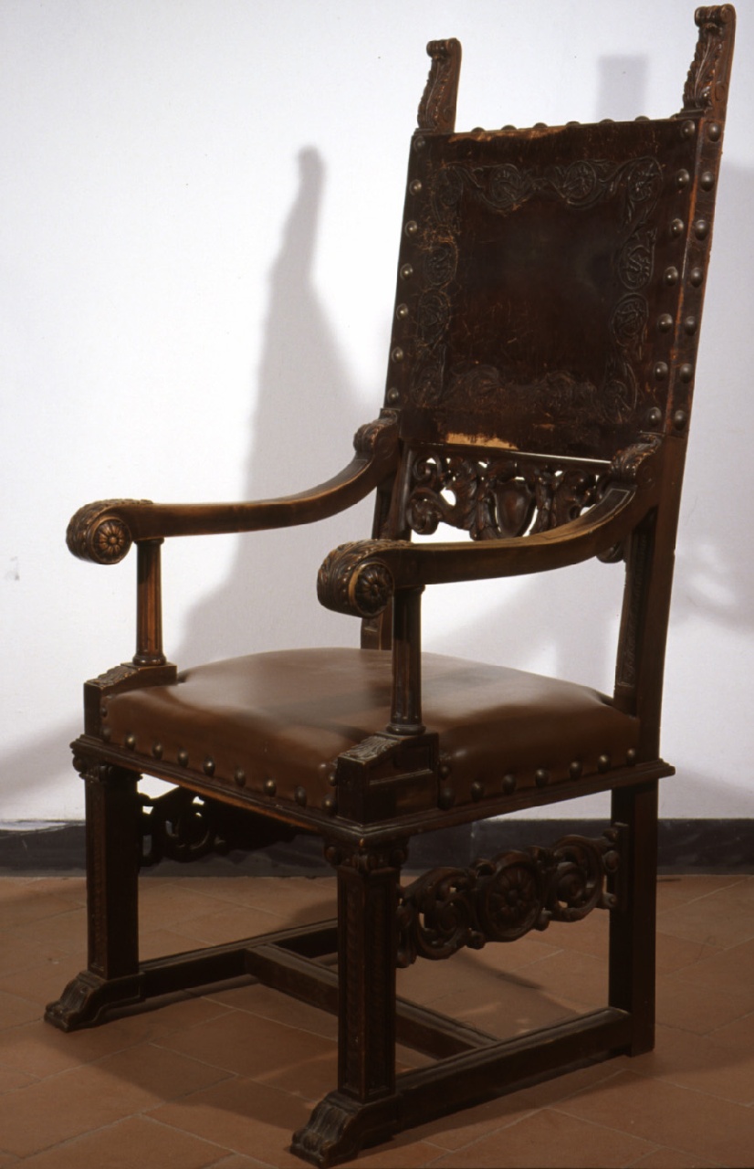 seggiolone, opera isolata - ambito ligure (sec. XVII)