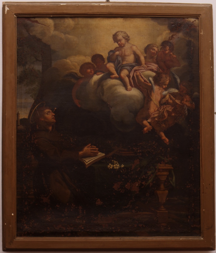 San Francesco d'Assisi (dipinto, opera isolata) di Robatto Giovanni Stefano (primo quarto sec. XVIII)