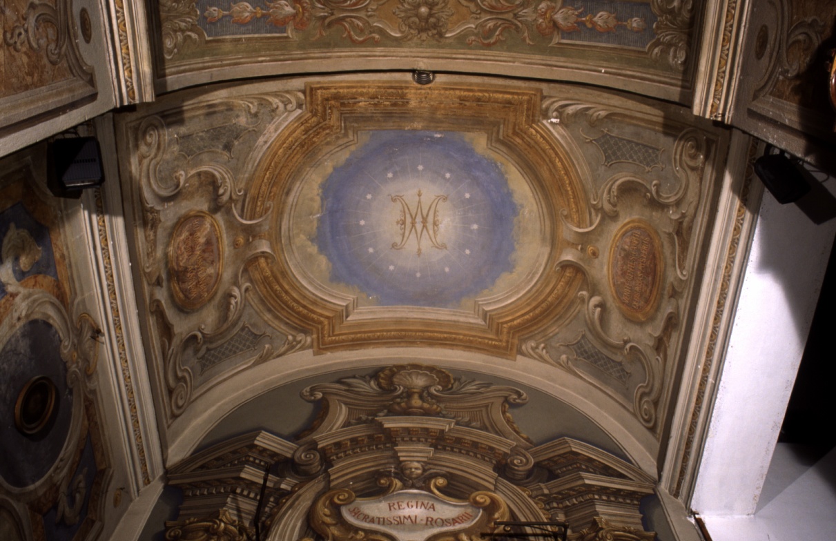 Architettura illusionistica (dipinto, complesso decorativo) di Delle Piane Felice (secondo quarto sec. XX)