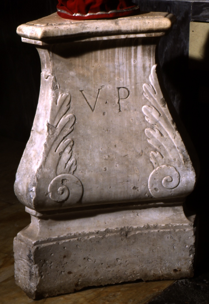 basamento, opera isolata - ambito ligure (sec. XVI)