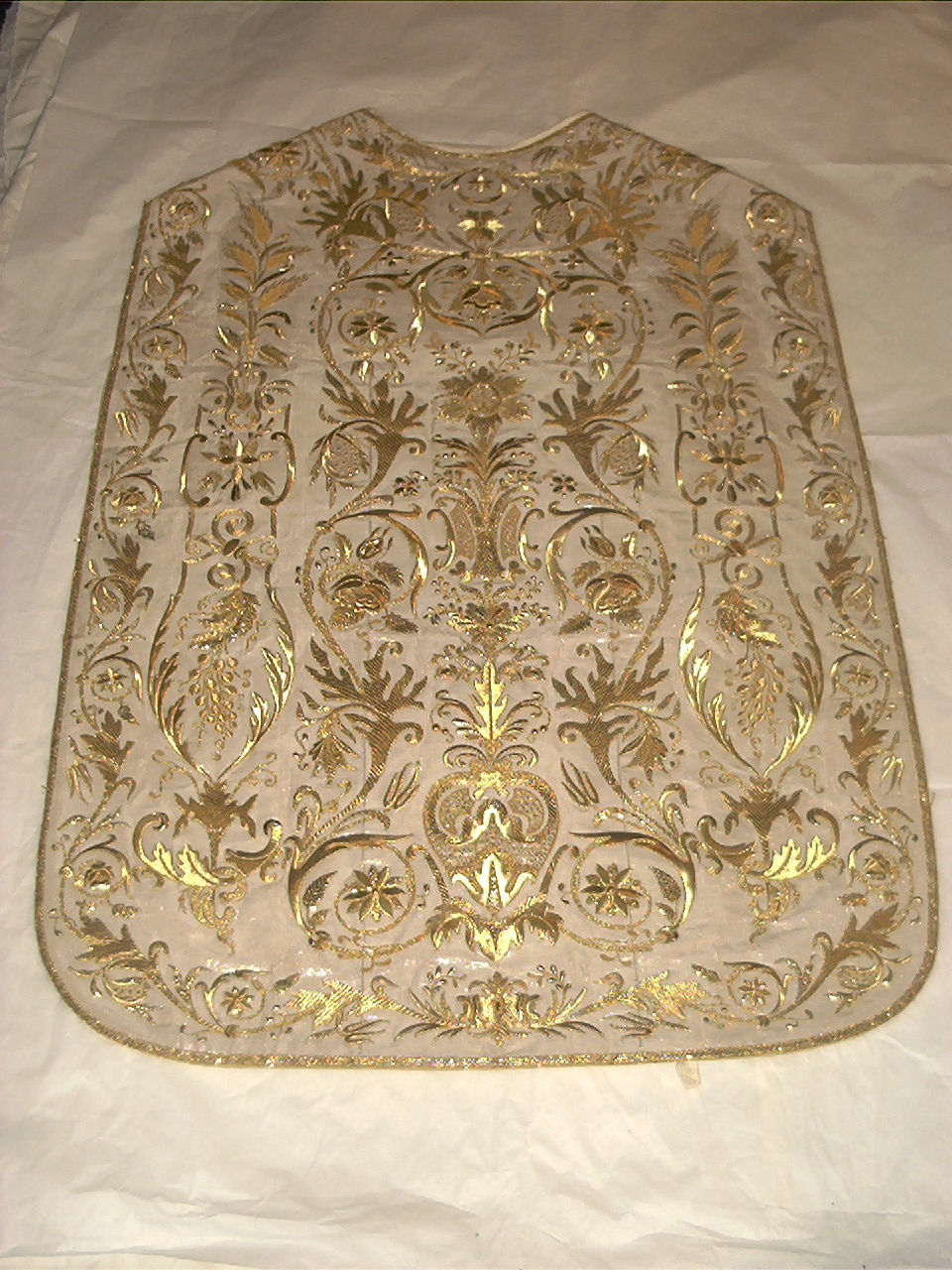 pianeta, elemento d'insieme - manifattura ligure (seconda metà sec. XIX)